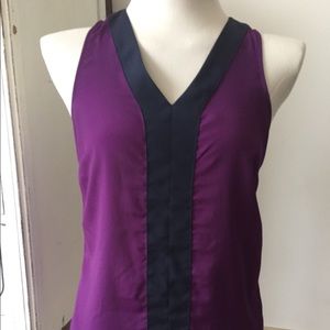 Purple and blue tank